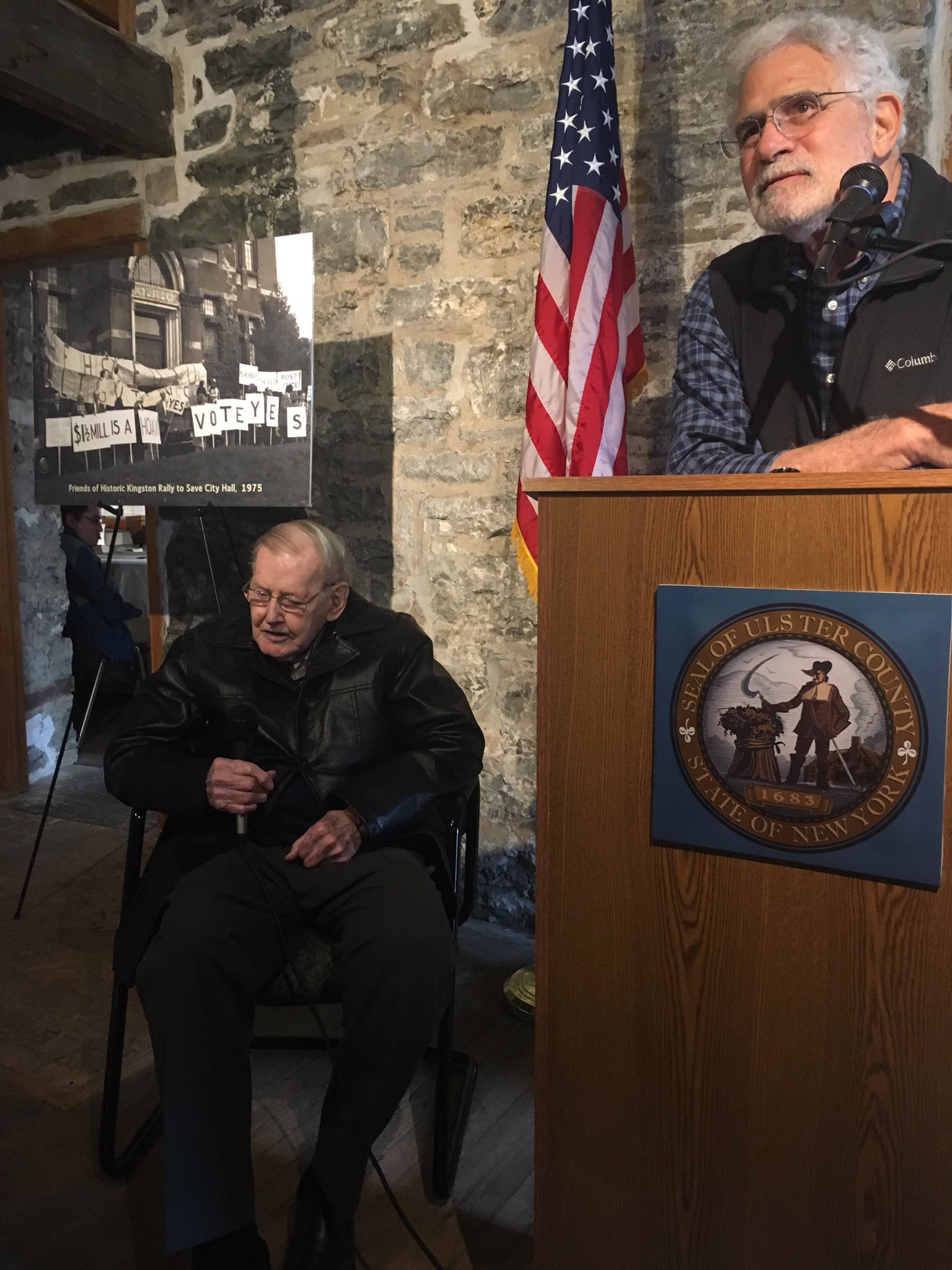 Ulster County Historian Geoff Miller Honoring Retired City of Kingston